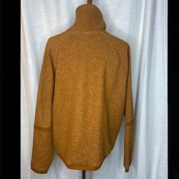 Women's Nike Orange Cowl Neck Pullover Sweater (XL) - Picture 4 of 6
